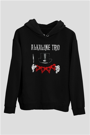 Alkaline Trio Siyah Unisex Hoodie