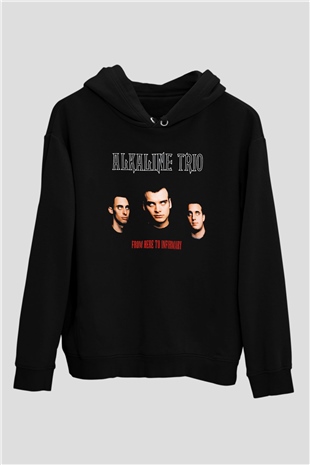 Alkaline Trio Siyah Unisex Hoodie