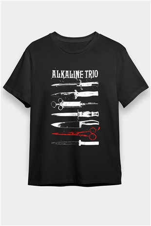 Alkaline Trio Siyah Unisex Tişört T-Shirt - TişörtFabrikası