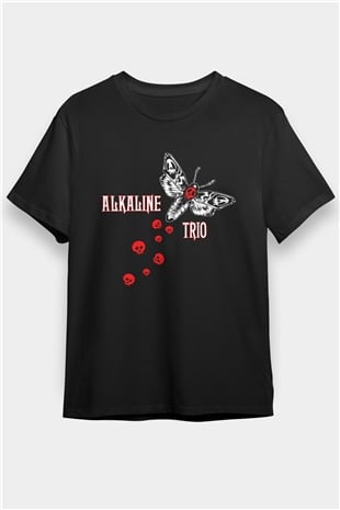 Alkaline Trio Siyah Unisex Tişört T-Shirt - TişörtFabrikası