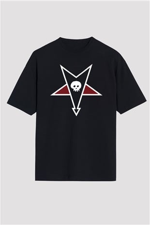 Alkaline Trio Siyah Oversize Tişört Oversize T-shirt - TişörtFabrikası