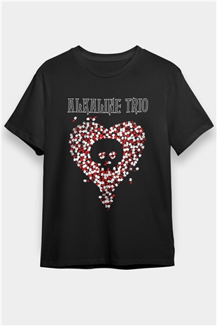 Alkaline Trio Siyah Unisex Tişört T-Shirt - TişörtFabrikası