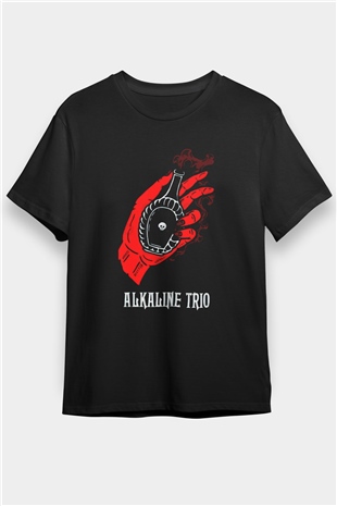 Alkaline Trio Siyah Unisex Tişört T-Shirt - TişörtFabrikası