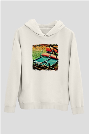 All-American Rejects Baskılı Unisex Beyaz Hoodie