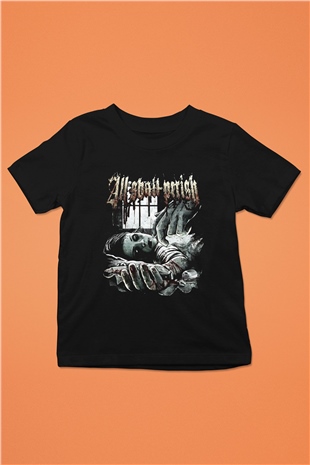 All Shall Perish Baskılı Siyah Unisex Çocuk Tişört