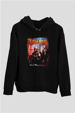 All Shall Perish Siyah Unisex Hoodie