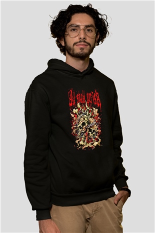 All Shall Perish Siyah Unisex Hoodie