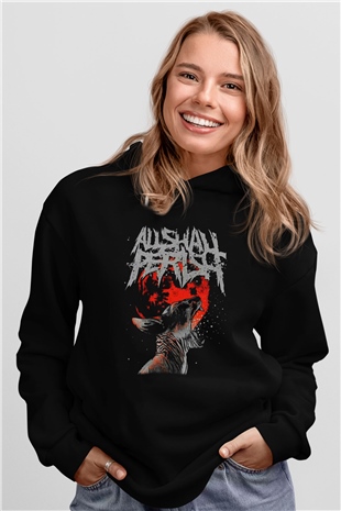 All Shall Perish Siyah Unisex Hoodie