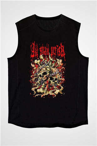 All Shall Perish Siyah Unisex Kolsuz Tişört