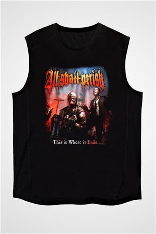 All Shall Perish Siyah Unisex Kolsuz Tişört