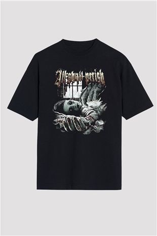 All Shall Perish Siyah Unisex Oversize Tişört T-Shirt