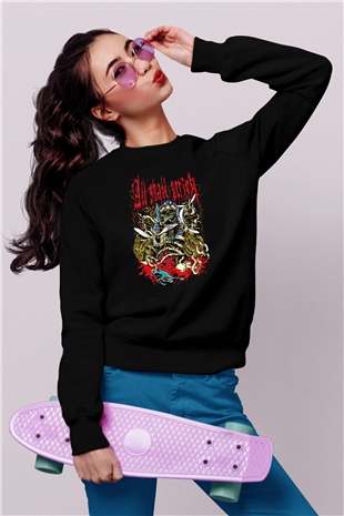 All Shall Perish Siyah Unisex Sweatshirt