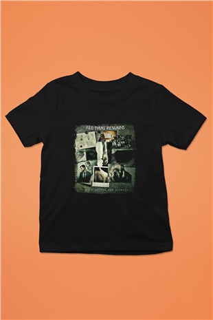All That Remains Baskılı Unisex Siyah Çocuk Tişört