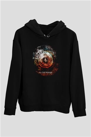 All That Remains Siyah Unisex Kapüşonlu Sweatshirt