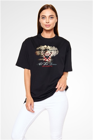 All That Remains Siyah Oversize Tişört Oversize T-shirt - TişörtFabrikası