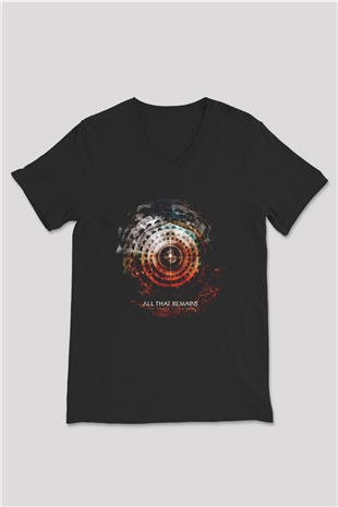 All That Remains Siyah Unisex V Yaka Tişört
