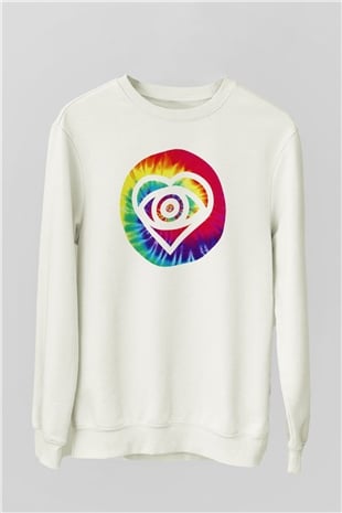 All Time Low Beyaz Unisex Sweatshirt