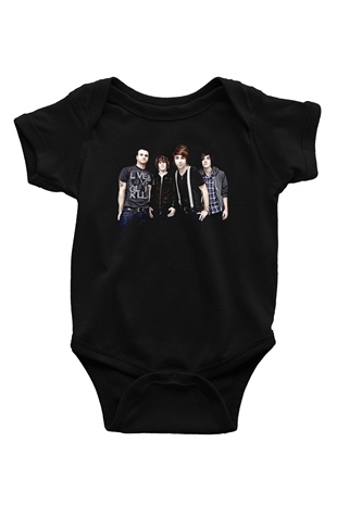 All Time Low Siyah Bebek Body - Zıbın