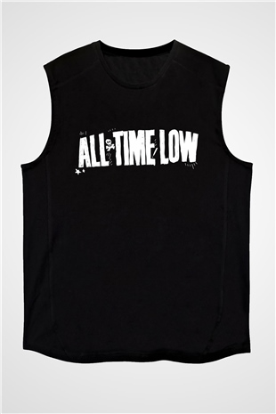 All Time Low Siyah Unisex Kolsuz Tişört