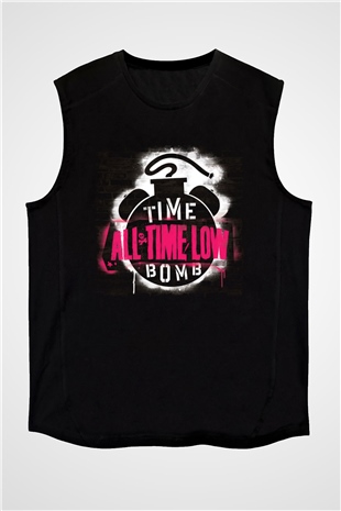 All Time Low Siyah Unisex Kolsuz Tişört