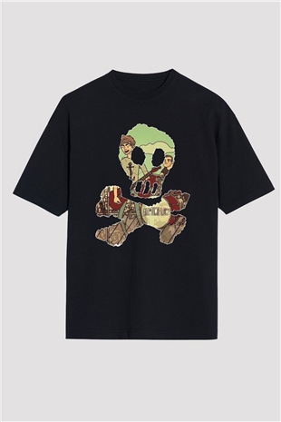 All Time Low Siyah Unisex Oversize Tişört T-Shirt