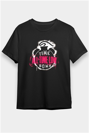 All Time Low Siyah Unisex Tişört T-Shirt - TişörtFabrikası