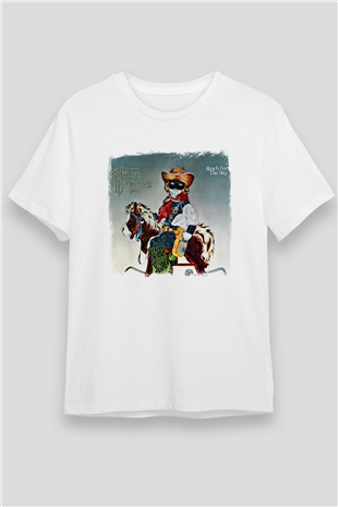 Allman Brothers Band Baskılı Unisex Beyaz Tişört
