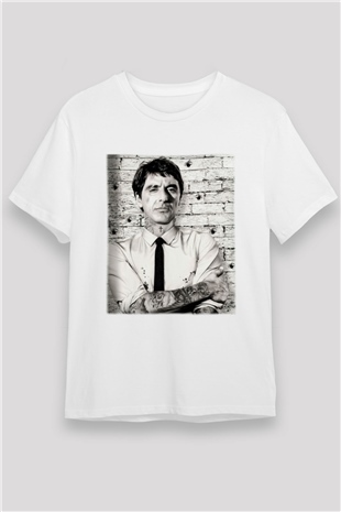 Alpacino Beyaz Unisex Tişört T-Shirt - TişörtFabrikası