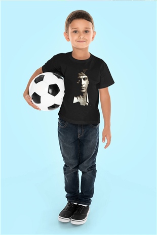 Alpacino Siyah Unisex Çocuk Tişört