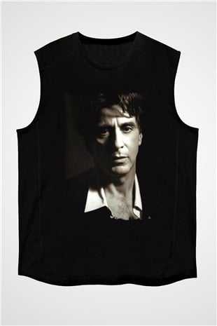 Alpacino Siyah Unisex Kolsuz Tişört