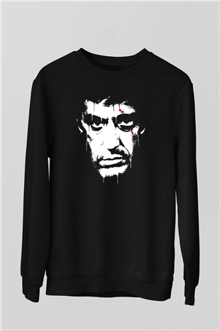 Alpacino Siyah Unisex Sweatshirt
