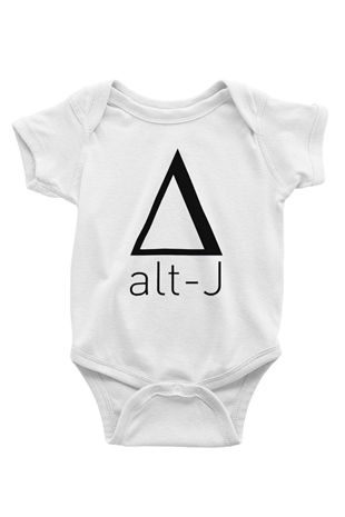 Alt-J Beyaz Bebek Body - Zıbın