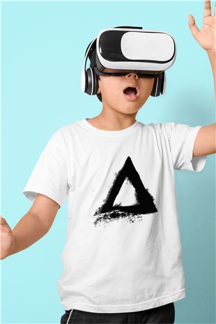 Alt-J Beyaz Unisex Çocuk Tişört