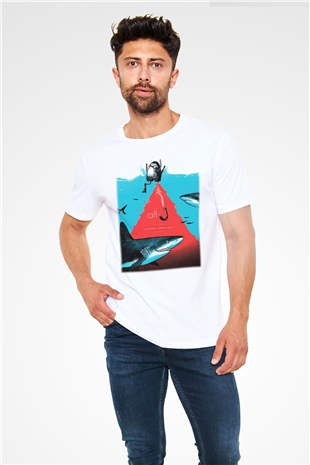 Alt-J Beyaz Unisex Tişört T-Shirt - TişörtFabrikası