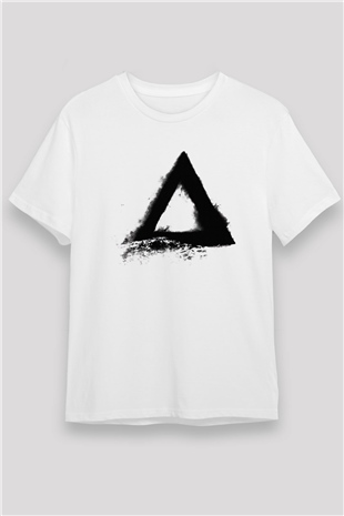 Alt-J Beyaz Unisex Tişört T-Shirt - TişörtFabrikası