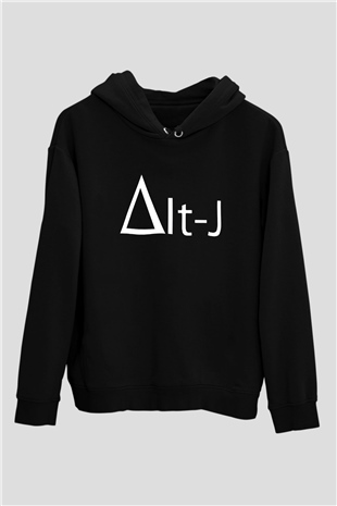 Alt-J Siyah Unisex Hoodie