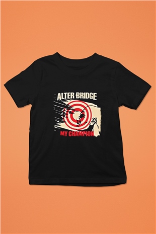 Alter Bridge Baskılı Unisex Siyah Çocuk Tişört