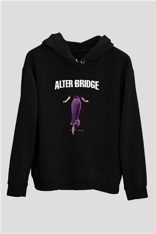 Alter Bridge Baskılı Unisex Siyah Hoodie