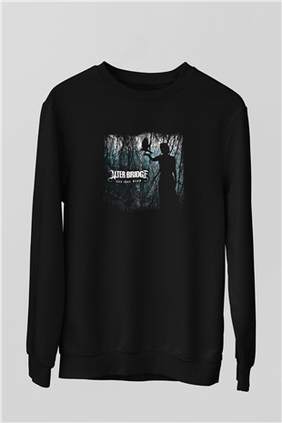 Alter Bridge Baskılı Unisex Siyah Sweatshirt