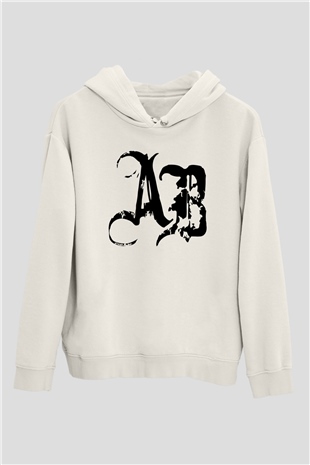 Alter Bridge Beyaz Unisex Kapüşonlu Sweatshirt
