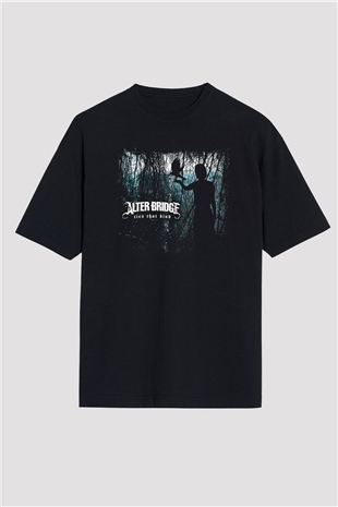 Alter Bridge Siyah Unisex Oversize Tişört T-Shirt
