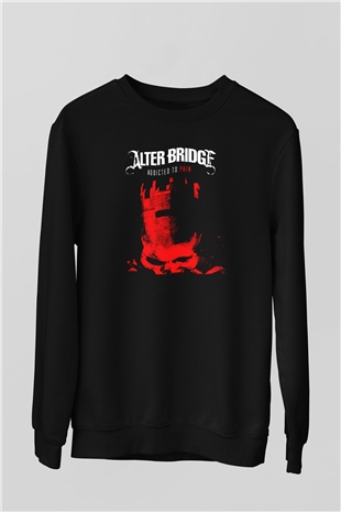 Alter Bridge Siyah Unisex Sweatshirt