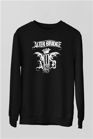 Alter Bridge Siyah Unisex Sweatshirt