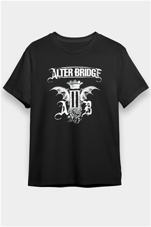 Alter Bridge Siyah Unisex Tişört T-Shirt - TişörtFabrikası