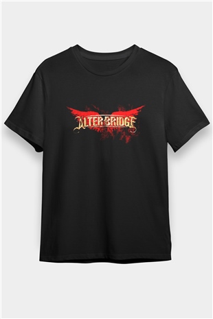 Alter Bridge Siyah Unisex Tişört T-Shirt - TişörtFabrikası