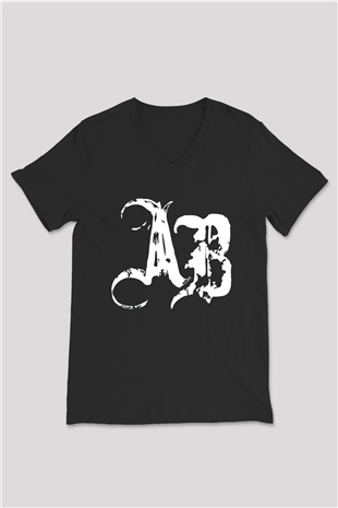 Alter Bridge Siyah Unisex V Yaka Tişört T-Shirt
