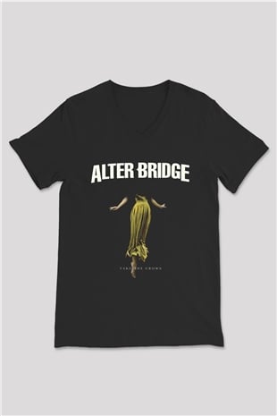 Alter Bridge Siyah Unisex V Yaka Tişört
