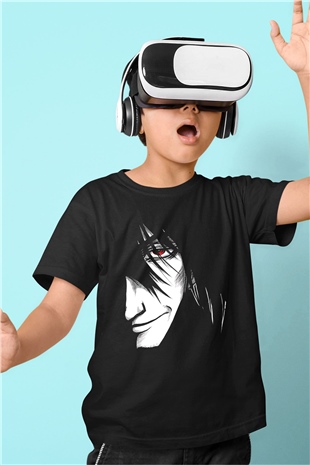 Alucard Baskılı Unisex Siyah Çocuk Tişört - Tshirt