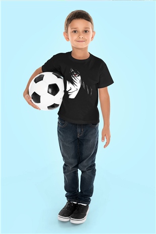 Alucard Baskılı Unisex Siyah Çocuk Tişört - Tshirt