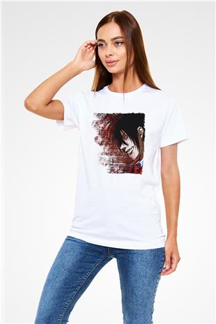 Alucard Unisex Baskılı Beyaz Tişört - Tshirt